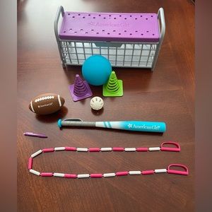 American Girl RETIRED Sport Storage Bench